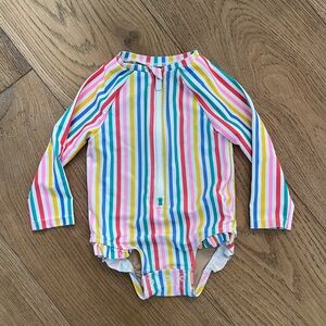 Baby one piece swimsuit rashgard